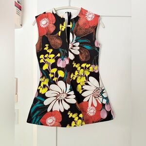 Marni Cotton Floral Zip-Up Garment